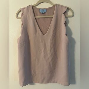 CeCe Blush Sleeveless Blouse